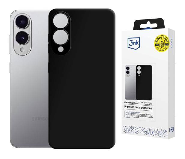 3MK Hardy MagSilicone Black do Galaxy S25 Edge 5903108661294 - 1344461 - zdjęcie